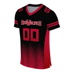 personalized arkansas state red wolves halftone sweep black jersey best selling