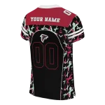 personalized atlanta falcons brushstroke xs black jersey best selling