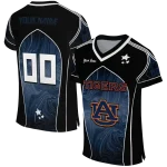 personalized auburn tigers halftone slant navy blue black jersey best selling