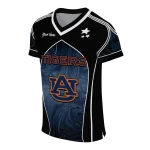 personalized auburn tigers halftone slant navy blue black jersey best selling