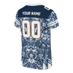 personalized auburn tigers mirrored pattern navy blue jersey best selling