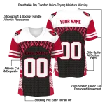 personalized ball state cardinals tire arrows red black white jersey best selling
