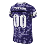 personalized baltimore ravens camouflage abstract purple jersey best selling