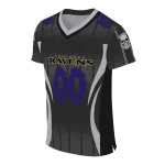 personalized baltimore ravens dynamic dots black jersey best selling