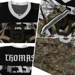 personalized baylor bears antler skull camouflage hunting jersey best selling
