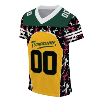 personalized baylor bears brushstroke xs gold black jersey fashion forward