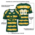 personalized baylor bears layered grids green jersey best selling