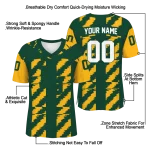 personalized baylor bears stripe block green jersey best selling