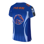 personalized boise state broncos dynamic dots blue jersey best selling