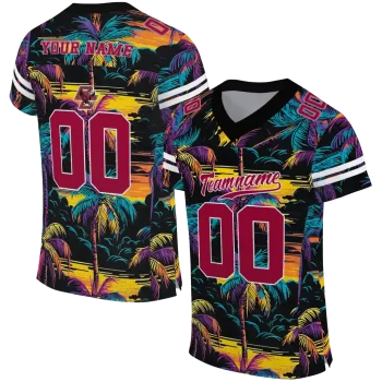 personalized boston college eagles sundown palm jersey best selling