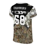 personalized bowling green falcons antler skull camouflage hunting jersey best selling