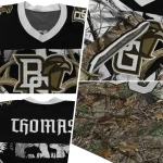 personalized bowling green falcons antler skull camouflage hunting jersey best selling