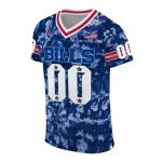 personalized buffalo bills camouflage abstract blue jersey best selling