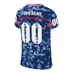 personalized buffalo bills camouflage abstract blue jersey best selling