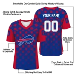 personalized buffalo bills stacked rectangle blue jersey best selling