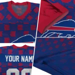 personalized buffalo bills stacked rectangle blue jersey best selling