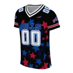 personalized buffalo bills star cluster black jersey best selling