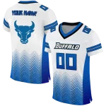 personalized buffalo bulls halftone sweep white black jersey best selling
