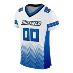personalized buffalo bulls halftone sweep white black jersey best selling