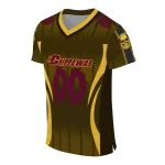 personalized central michigan chippewas dynamic dots gold jersey best selling