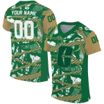 personalized charlotte 49ers camo shatter green jersey best selling