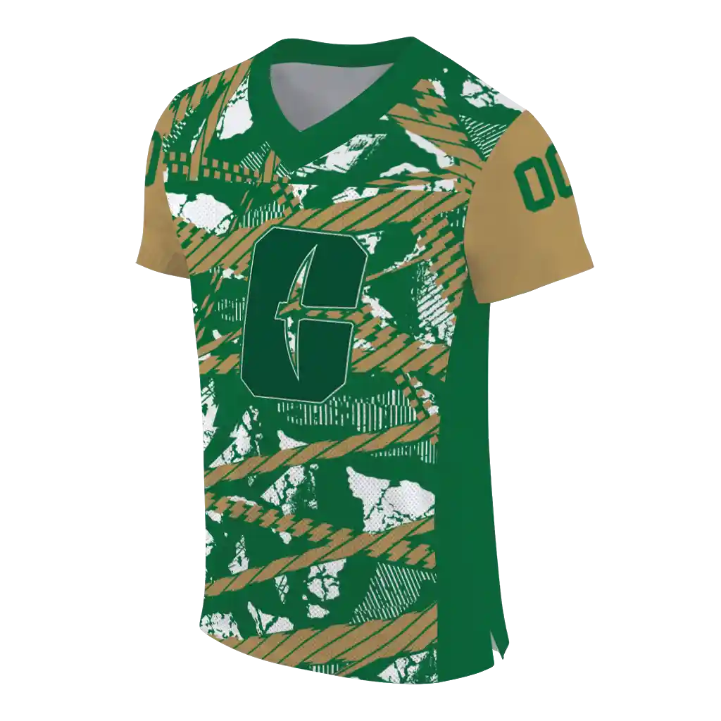 personalized charlotte 49ers camo shatter green jersey fashion forward personalized charlotte 49ers camo shatter green jersey fashion forward