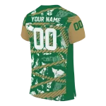 personalized charlotte 49ers camo shatter green jersey best selling