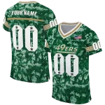 personalized charlotte 49ers camouflage abstract green jersey best selling