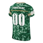 personalized charlotte 49ers camouflage abstract green jersey best selling