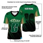personalized charlotte 49ers halftone flow green black jersey best selling