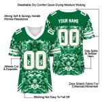 personalized charlotte 49ers mirrored pattern green jersey best selling