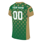 personalized charlotte 49ers stacked rectangle green jersey best selling