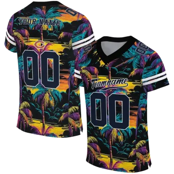 personalized chicago bears sundown palm jersey best selling