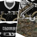 personalized cincinnati bearcats antler skull camouflage hunting jersey best selling
