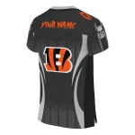 personalized cincinnati bengals dynamic dots black jersey best selling