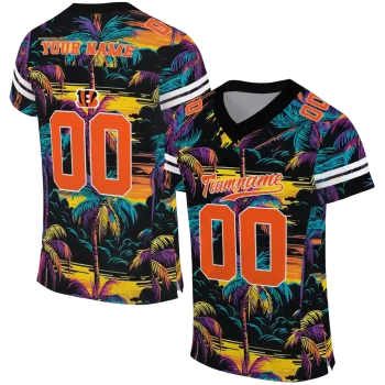 personalized cincinnati bengals sundown palm jersey best selling