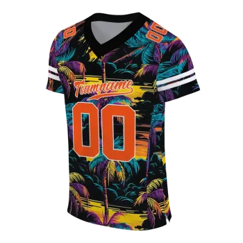 personalized cincinnati bengals sundown palm jersey fashion forward