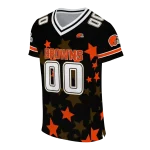 personalized cleveland browns star cluster black jersey best selling