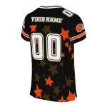 personalized cleveland browns star cluster black jersey best selling