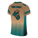 personalized coastal carolina chanticleers halftone sweep gold black jersey best selling