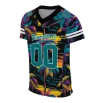 personalized coastal carolina chanticleers sundown palm jersey best selling