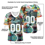 personalized coastal carolina chanticleers tribal face jersey best selling