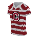 personalized colgate raiders art stripe maroon jersey best selling
