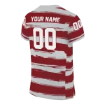 personalized colgate raiders art stripe maroon jersey best selling