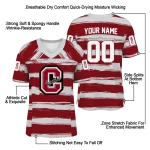 personalized colgate raiders art stripe maroon jersey best selling