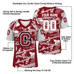 personalized colgate raiders camo shatter maroon jersey best selling