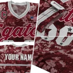 personalized colgate raiders camouflage abstract maroon jersey best selling