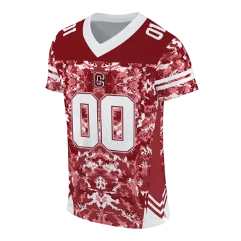 personalized colgate raiders mirrored pattern maroon jersey fashion forward