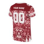 personalized colgate raiders mirrored pattern maroon jersey best selling
