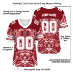 personalized colgate raiders mirrored pattern maroon jersey best selling